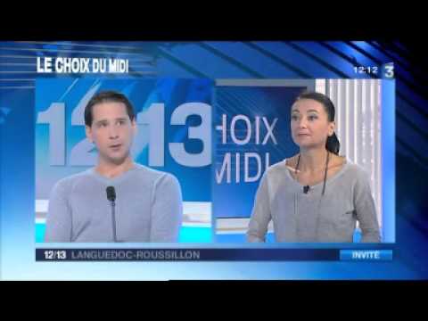 Interview JT 12-13 France3 Languedoc-Rousillon 2013