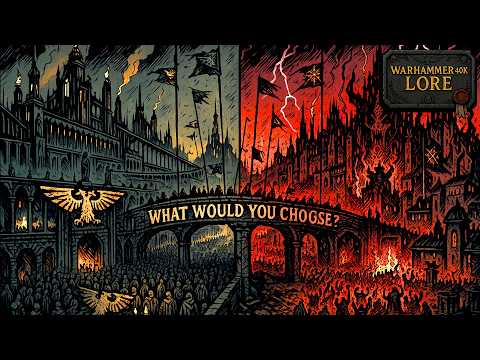 Life in the Imperium of Man vs Life Under Chaos | Lore EXPLAINED