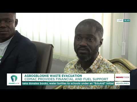 COMAC Supports Agbogbloshie Waste Evacuation with Funding and Fuel Coupons