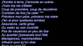 La fouine J&#39;avais pas les mots avec paroles