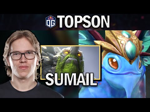 OG.TOPSON PUCK VERSUS SUMAIL - DOTA 2 7.27 GAMEPLAY