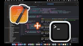 Open terminal in Xcode project by using script + shortcut