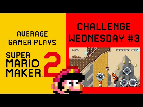 Fish Bone Canyon - Mario Challenge Wednesday - Super Mario Maker 2
