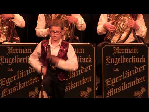 Löffelpolka met als solist Teun Lukassen (9 jaar)