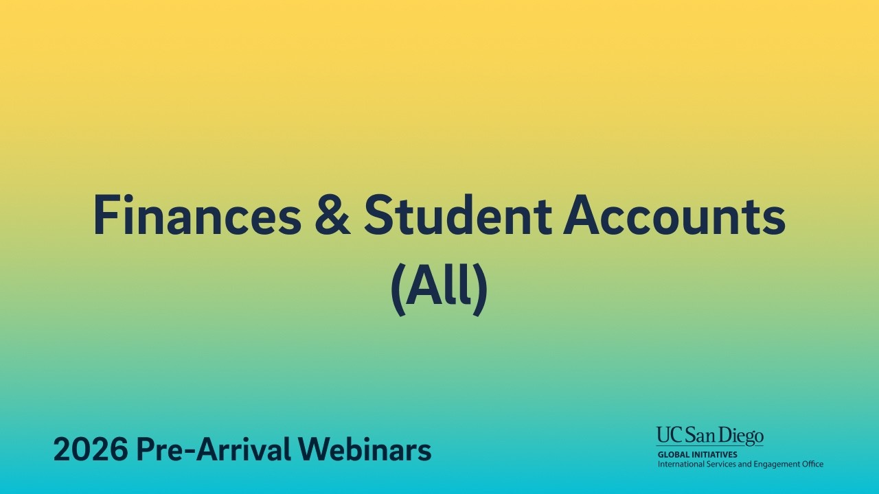 Finances & Student Accounts (All)