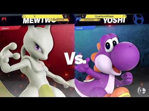 State Street Smash 2 - QuantumWhale (Yoshi) vs X (Mewtwo) Winners Final