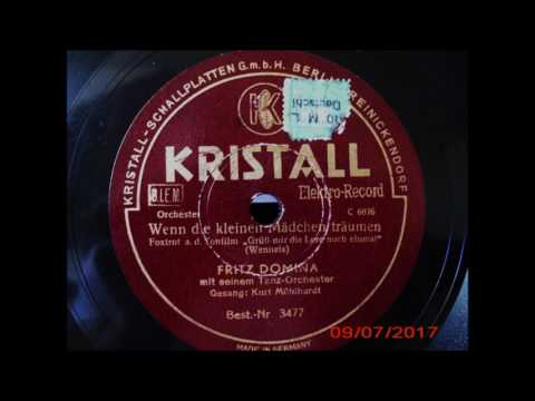 Wenn die kleinen Mädchen träumen Foxtrot 1934