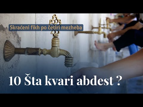 Šta kvari abdest ? - dr. Zijad Ljakić