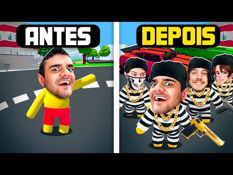 WE TURNED THIS CHILDREN'S GAME INTO A GANGSTER GAME - Wobbly Life with Coelho and Fujinuma