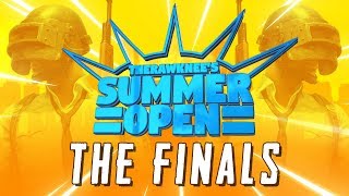 PUBG MOBILE TOURNAMENT: GRAND FINALS! | THERAWKNEE&#39;s SUMMER OPEN