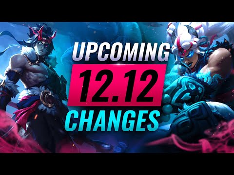 FULL UPCOMING CHANGES in Patch 12.12: Healing Adjustments & More - League of Legends