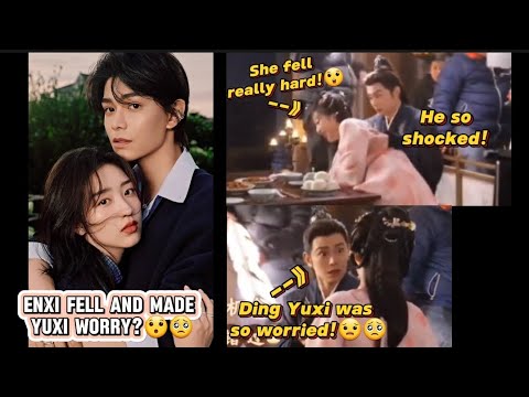 Ding Yuxi panicked when Deng Enxi fell!😲😔 #dingyuxi #dengenxi #长乐曲
