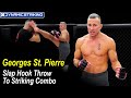 Georges St. Pierre MMA Training - Slap Hook Throw To Striking Combo