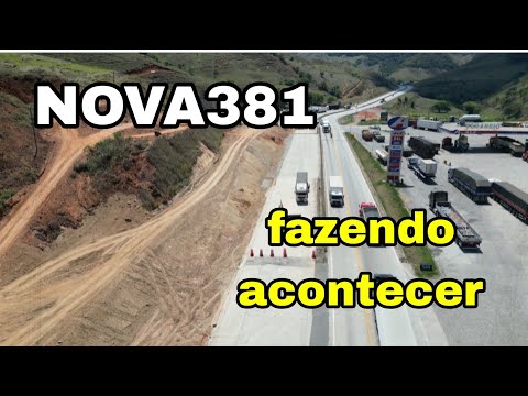 Br381 fazendo acontecer quase liberado o km291 Antônio Dias MG. 