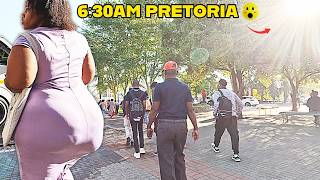 Pretoria Morning Rush 🇿🇦 | Walking the CBD at Sunrise Is Something Else 😳
