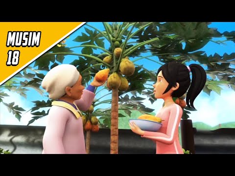 Upin & Ipin Musim 18 Full Movie - Panen Buah Pepaya | Upin Ipin Terbaru 2024