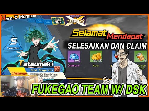 SELESAIKAN DAN SEGERA CLAIM 500 DIAMOND [FUKEGAO VERSUS FUBUKI] - ONE PUNCH MAN: The Strongest