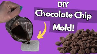 DIY Chocolate Chip Silicone Mold 🍫 | Easy Mold for Soap, Candles & Resin