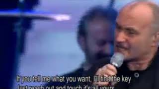 PHIL COLLINS HANG IN LONG ENOUGH LIVE WITH LYRICS MP4