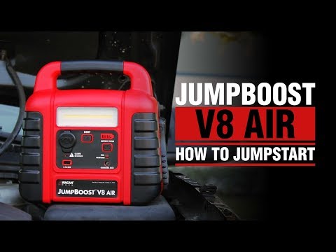 JumpBoost V8 Air - How to Jump Start a car (#7552) - How to use! Wagan Tech