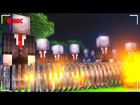 APOCALYPSE OF SLENDERMAN IN MINECRAFT | CHALLENGE OF THE BASE VS APOCALYPSE IN MINECRAFT