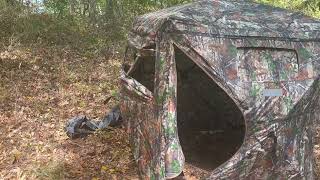 Low Cost 2-3 Person 270 Degree See Through Ground Blind on Amazon
