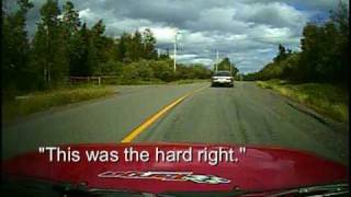 preview picture of video 'Targa Newfoundland 2009 - Day 2 Stage6: Bobby's Cove Long'