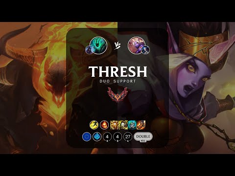 Thresh Support vs Soraka - EUW Grandmaster Patch 13.5