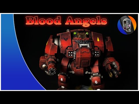 How to Paint: Blood Angels Redemptor Dreadnought bemalen - Warhammer 40k - Quayjin - Tutorial