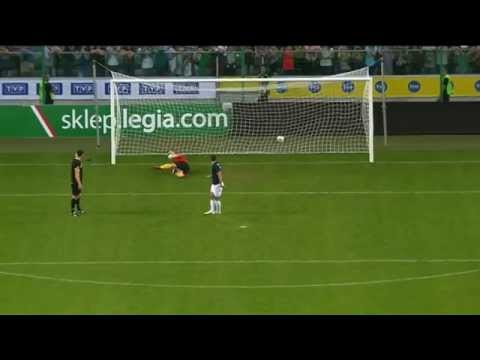 Le penalty le plus bizarre, Maciek Adamiak rzut karny Wielki Mecz TVN TVP   YouTube