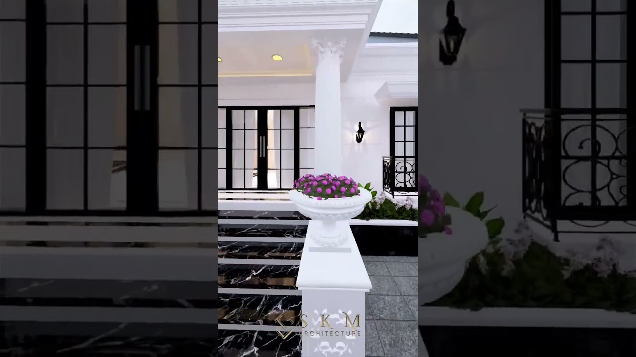 RUMAH CLASSIC 1 LANTAI | MEWAH BANGET ‼️‼️‼️ #skmarchitecture #desainrumah #rumahmewah