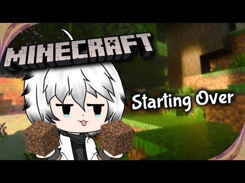 Laggy New Beginnings...🙃 | Minecraft【ENG VTUBER Live】