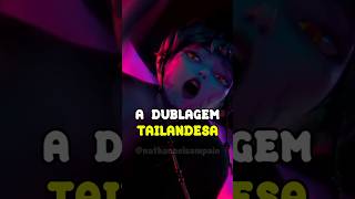 A DUBLAGEM TAILANDÊS DE GUERREIRAS DO KPOP #guerreirasdokpop #jinu #rumi #mira #shorts