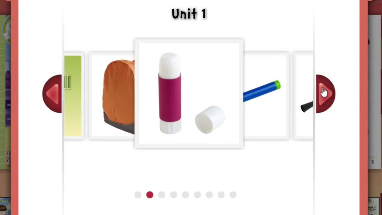 Classroom objects -unit 1 review