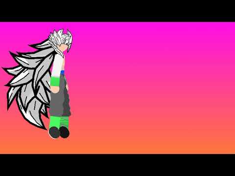 SSJ4 Neko Vs Super Saiyan Galaxy Jordan