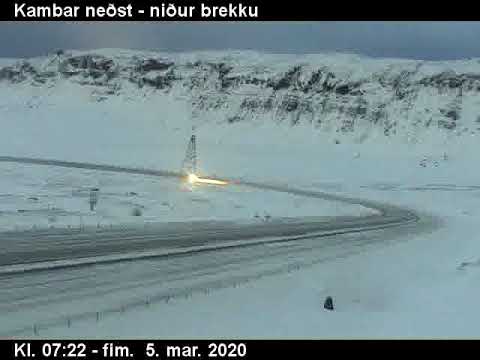 Timelapse Iceland 2020 03 06 - 2020 03 06