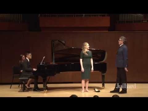 Thomas Hampson Master Class, January 28, 2015: Samantha Hankey & Raymond Wong