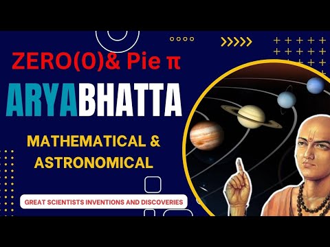 Aryabhatta - Astronomer and mathematical - one of the founder ZERO & PIE