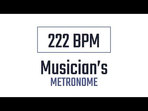 222 BPM - Metronome