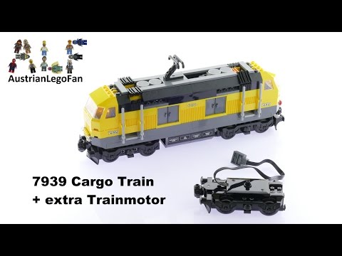 Lego City 7939 Customize Locomotive with 2nd Trainengine - Lego Speed Build Review