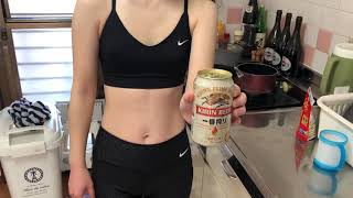 ビール７日目～キリン一番搾り～【毎日健康ビール生活】