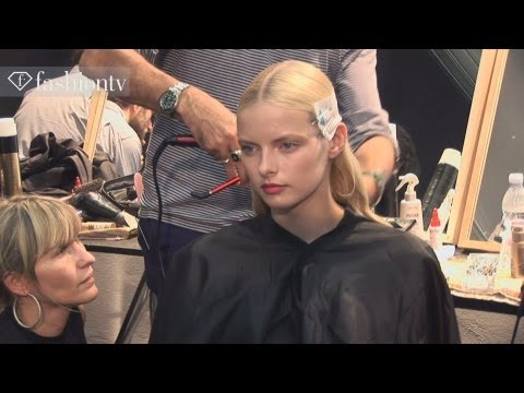N.21 Backstage Spring/Summer 2013 | Milan Fashion Week MFW | FashionTV