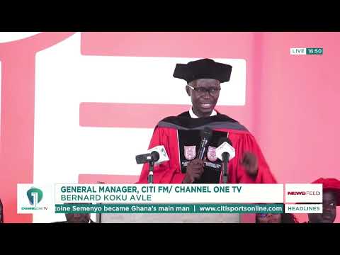 Bernard Avle Charges Academic City Graduates to Solve Ghana’s Real-World Problems