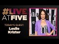 Broadway.com #LiveatFive with Leslie Kritzer of BEETLEJUICE