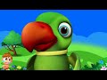 Main Tota Hindi Rhyme मैं तोता हरे रंग का Hindi Song For Kids And Poem