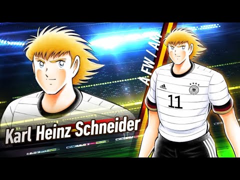 Captain Tsubasa Dream Team (Karl Heinz Schneider - Passionate Ace's Soul ) Skills + Match Up Quotes