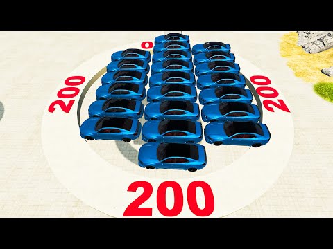 Car Jump Distance Test - Who is better? – BeamNG.Drive | BeamNG Slime