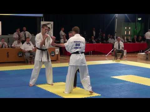 British Karate Kyokushinkai 8th Cup of Europe Aleksandr Drozd v Luke Baldwin