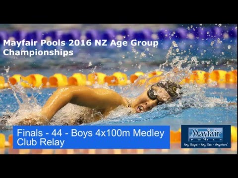 finals 44 - Boys 4x100 Medley Club Relay - 16 & Over