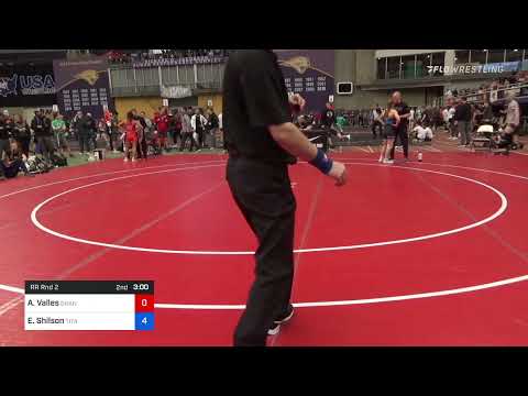 50 Kg Rr Rnd 2 - Arelys Valles, Grand View Wrestling Club Vs Emily Shilson, Titan Mercury Wrestlin